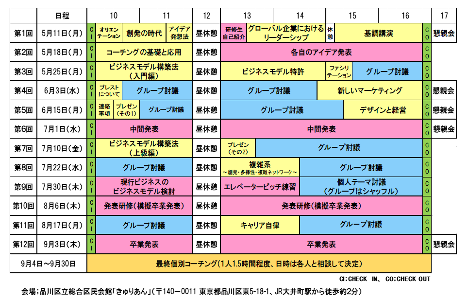 予定